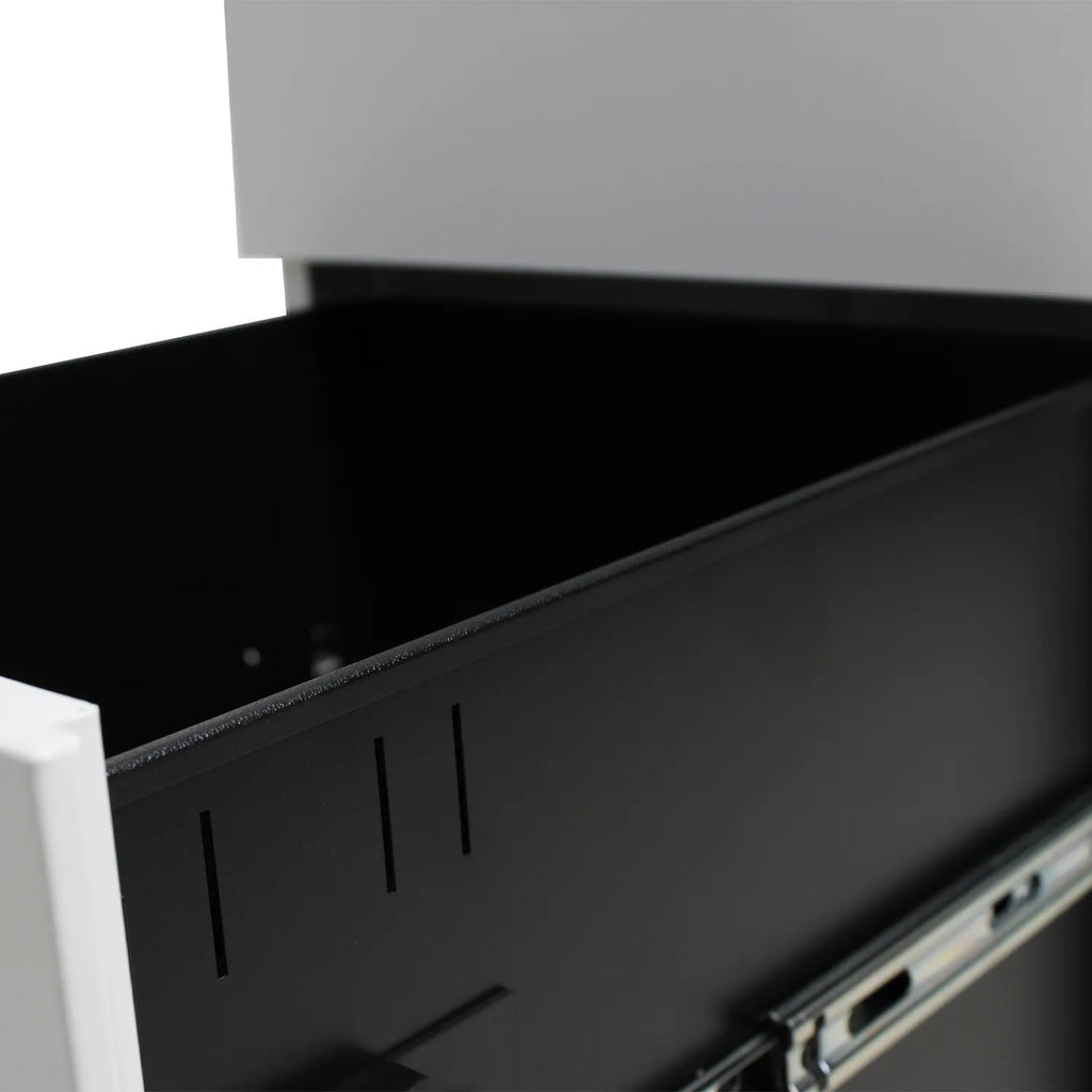Archivero Metalico 2+1 2406 Sarre - Negro