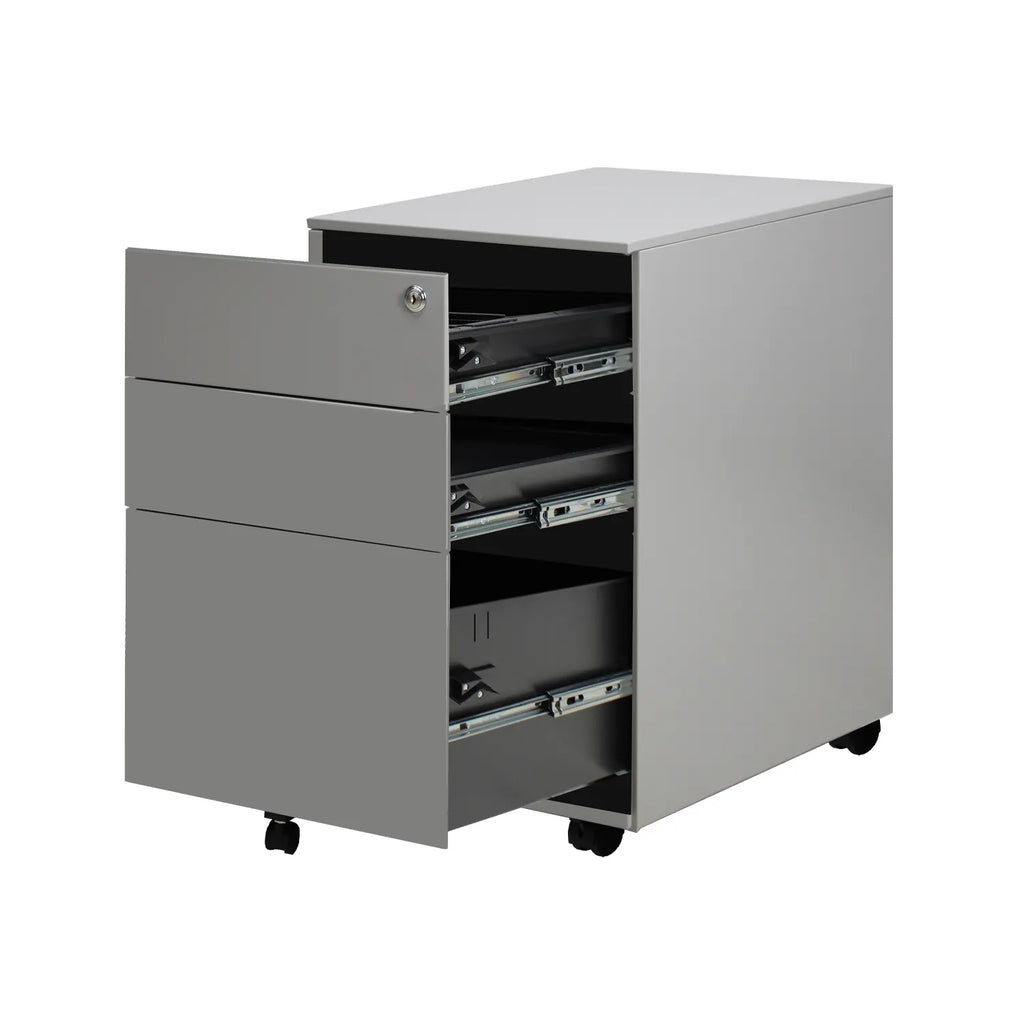 Archivero Metalico 2+1 2406 Sarre - Negro