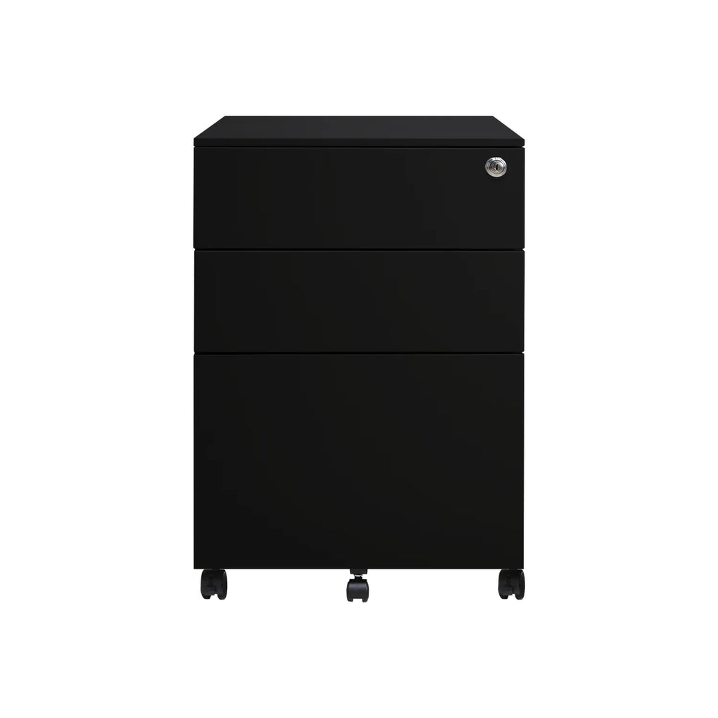 Archivero Metalico 2+1 2406 Sarre - Negro