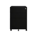 Archivero Metalico 2+1 2406 Sarre - Negro