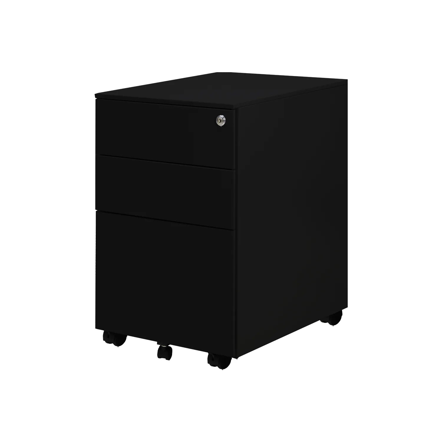 Archivero Metalico 2+1 2406 Sarre - Negro