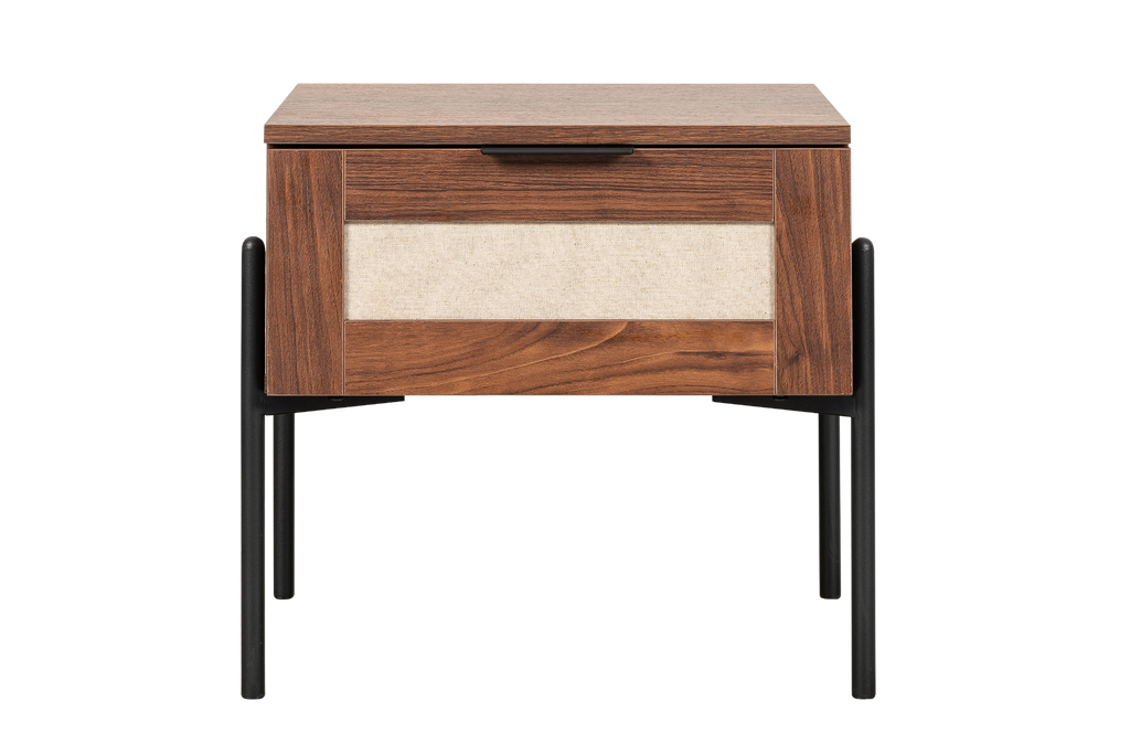 Buro Imperia 50X40 Negro Nogal