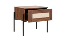 Buro Imperia 50X40 Negro Nogal