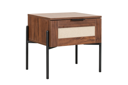 Buro Imperia 50X40 Negro Nogal