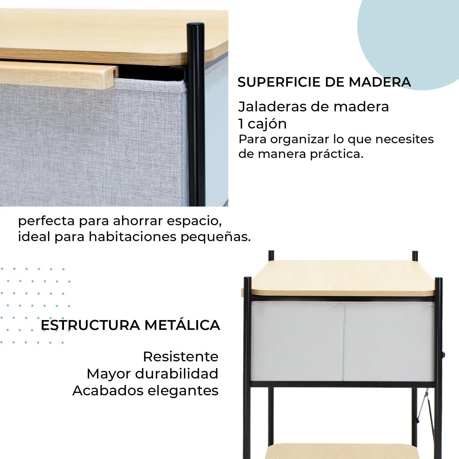 Buro Organizador Pilsen 1 Cajon