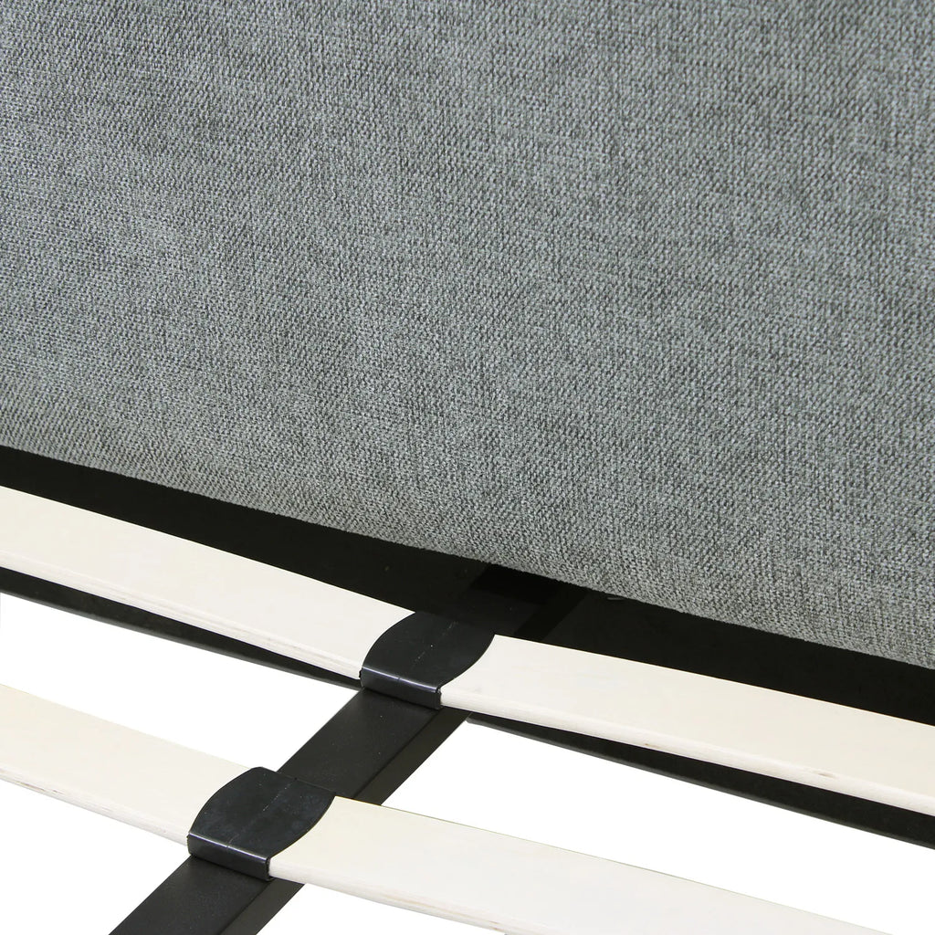 Cama Queen 6053 Bristol Gris