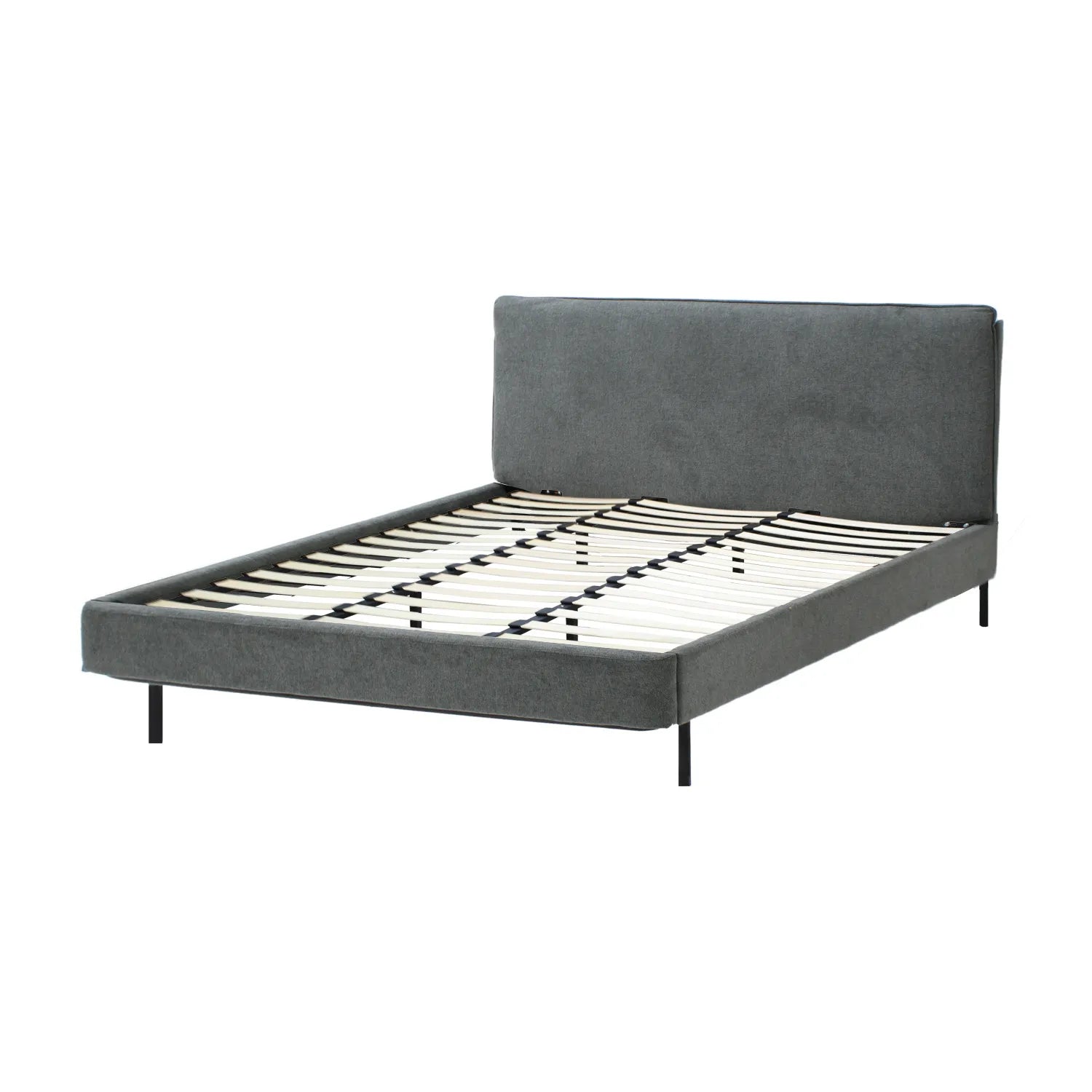Cama Queen 6053 Bristol Gris