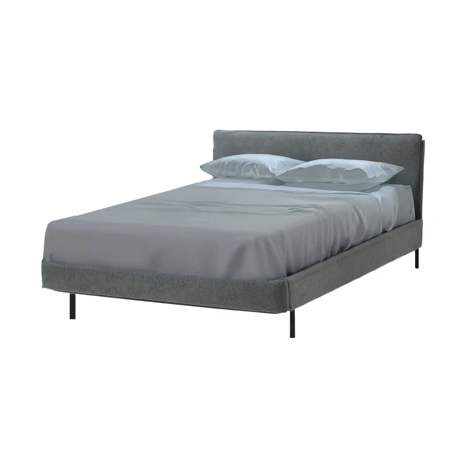 Cama Queen 6053 Bristol Gris