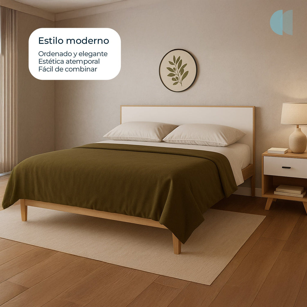Cama King Size Castella Bs01 - Encino
