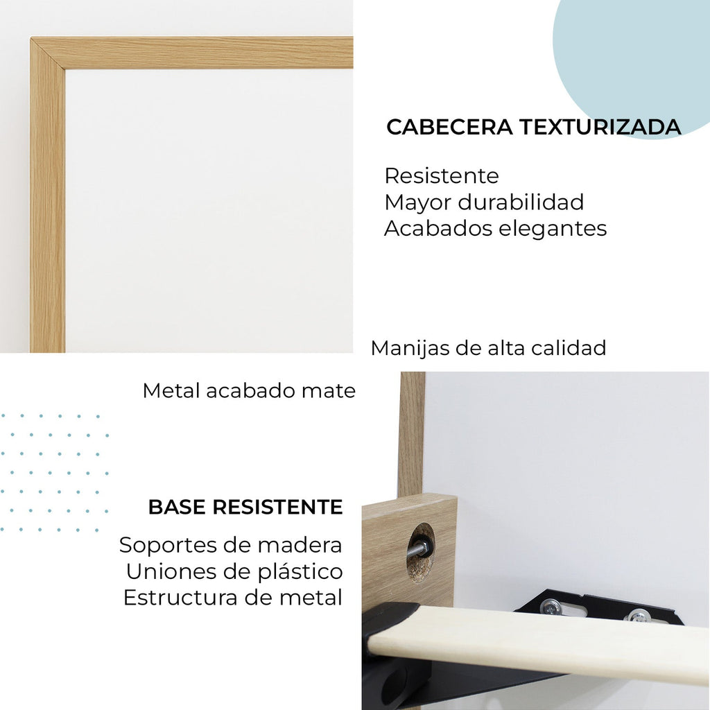 Cama King Size Castella Bs01 - Encino