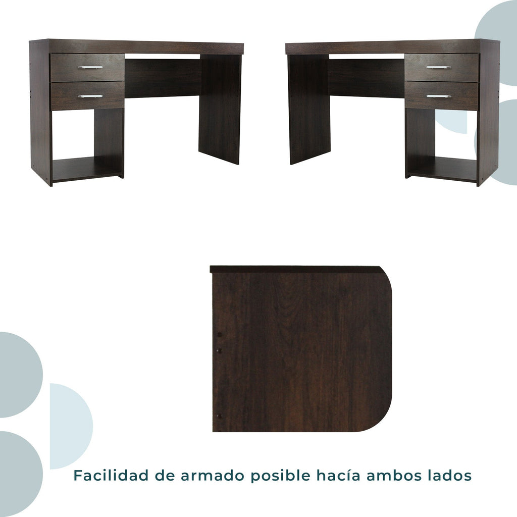 Escritorio Secretarial Jm-1171 Malta - Encino