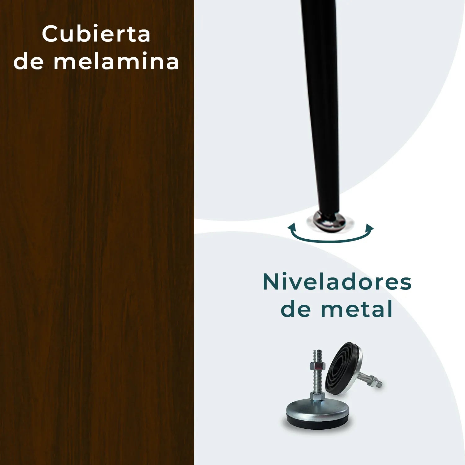 Mesa De Comedor 120X70 Murcia 1354 - Roble