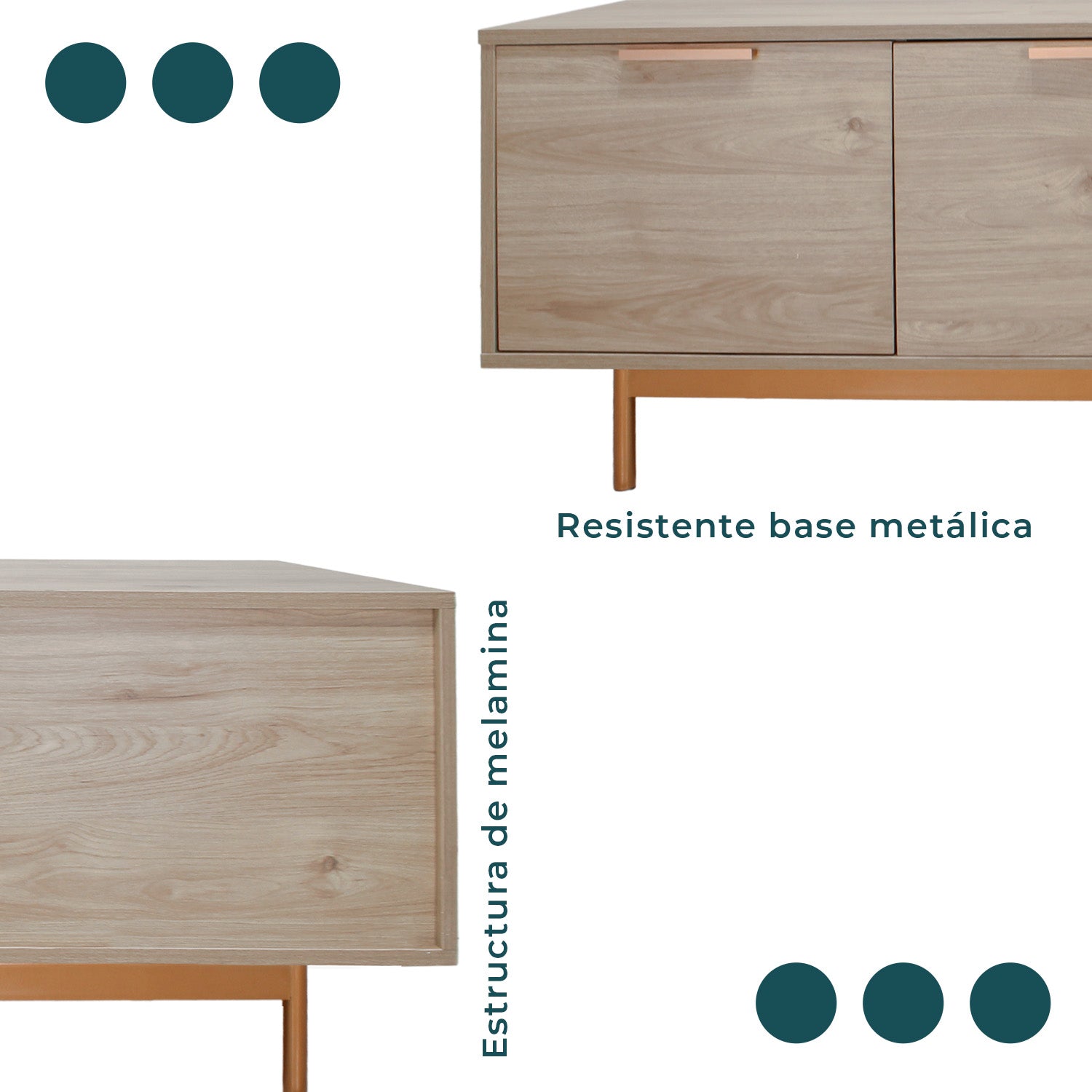 Mueble De Tv Tramonti 180X40 Encino
