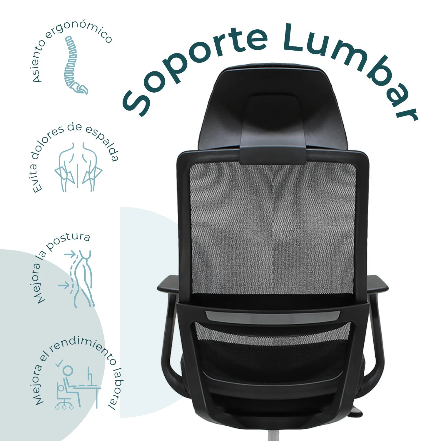 Silla Directiva Ruan 8323 Negra