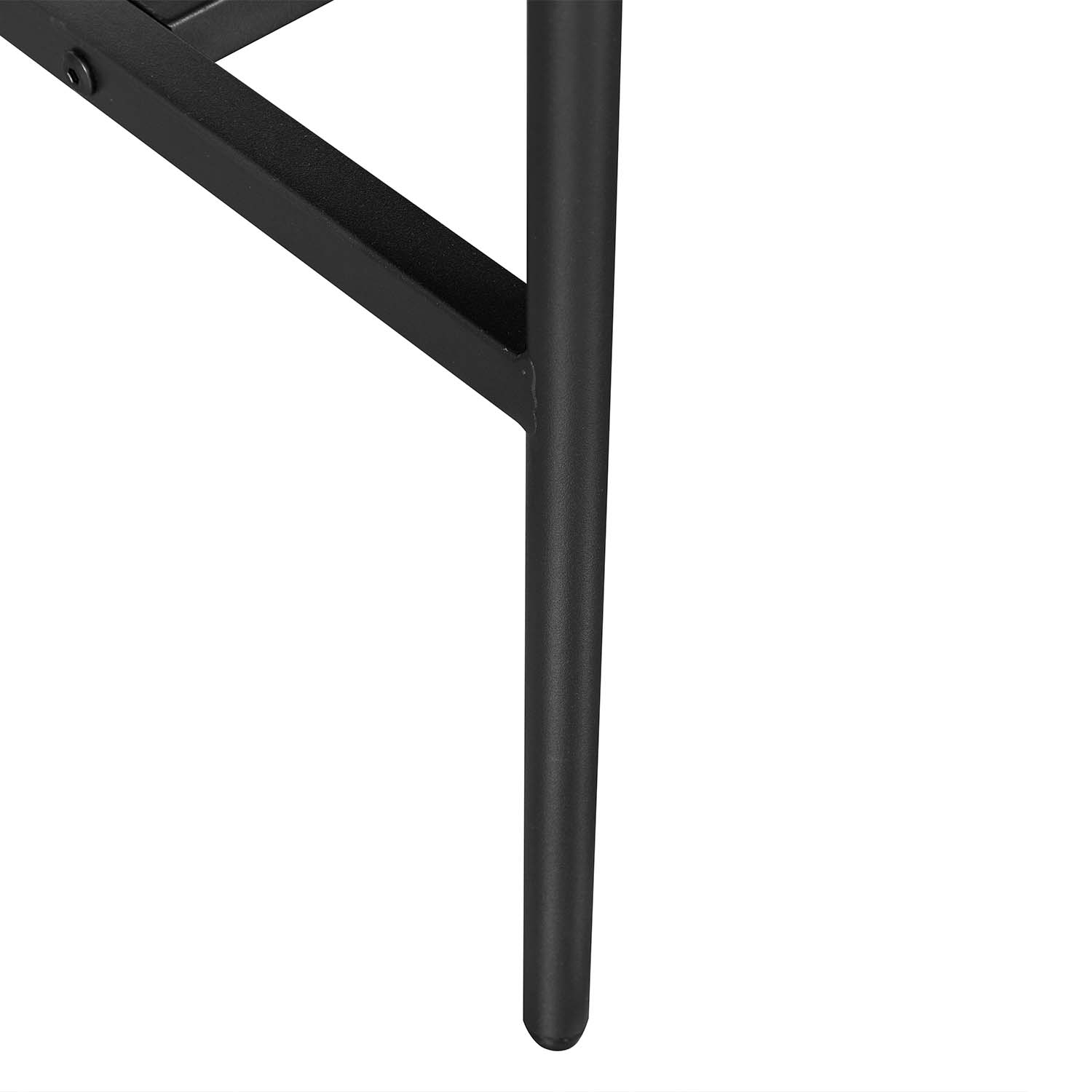 Credenza Piamonte 160X40 Negro - Nogal