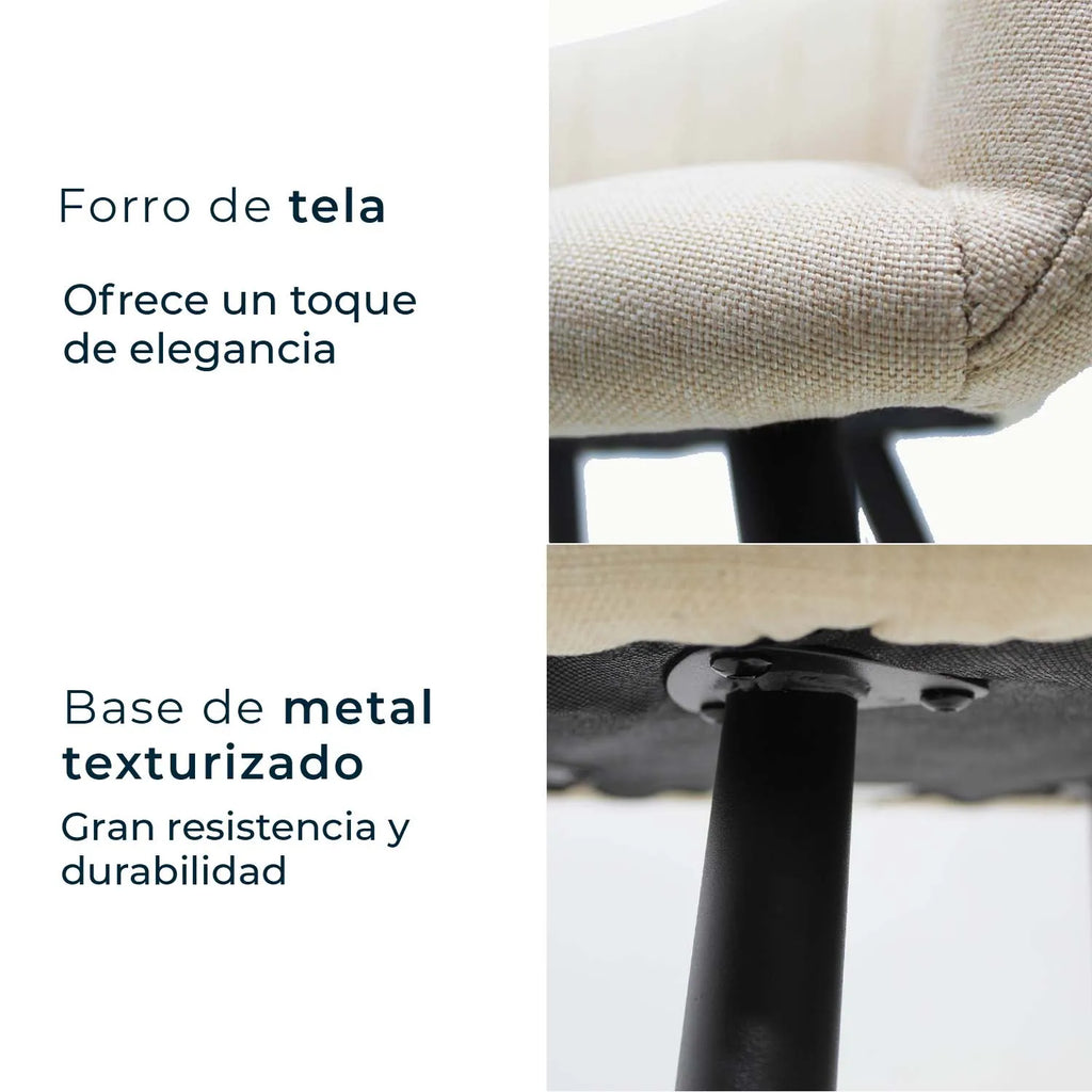 Silla Burgos S17 - Crema