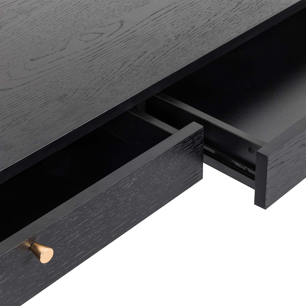 Escritorio Home Office Luxo 120X50 - Negro