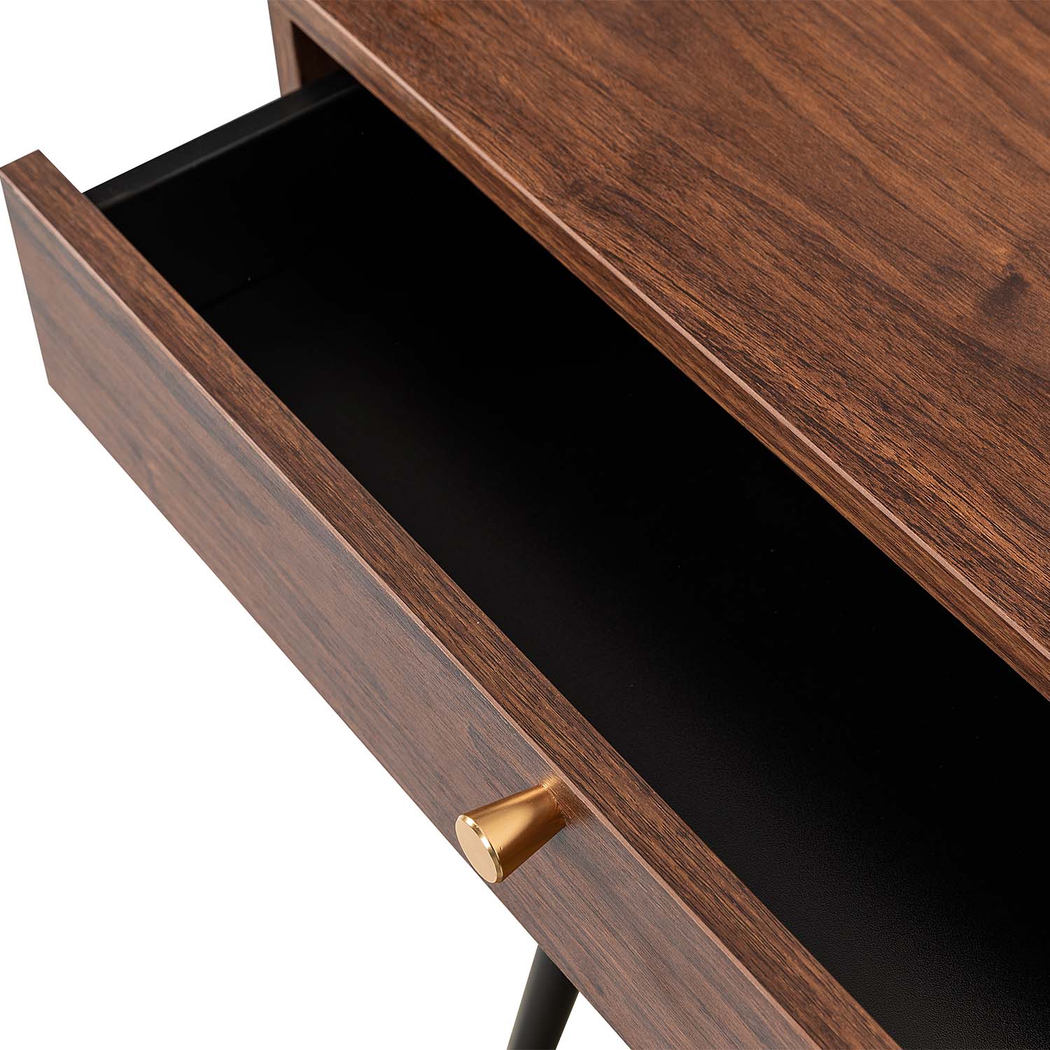 Escritorio Home Office Luxo 120X50 - Negro