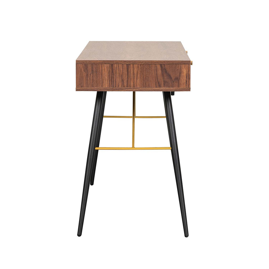 Escritorio Home Office Luxo 120X50 - Negro