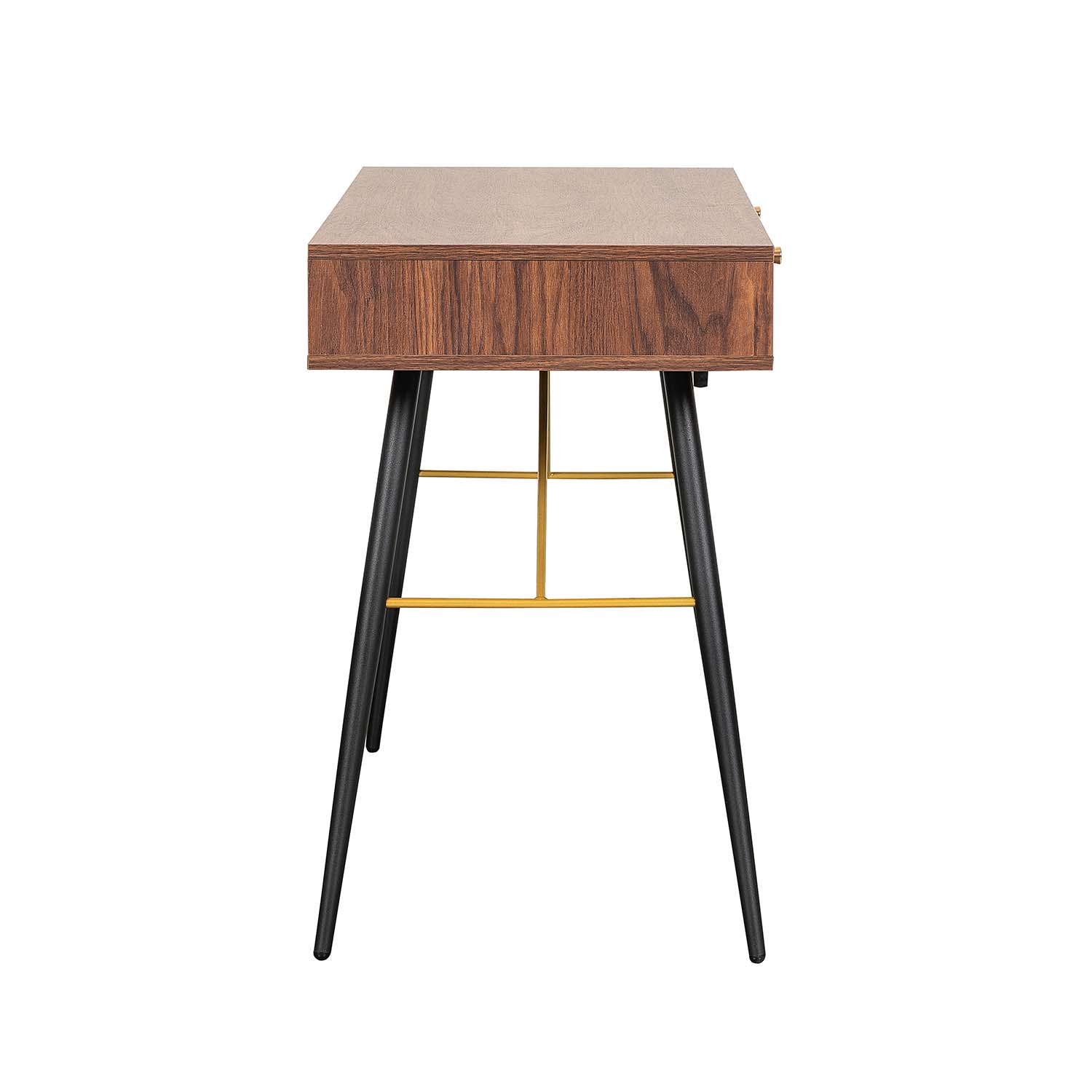 Escritorio Home Office Luxo 120X50 - Negro