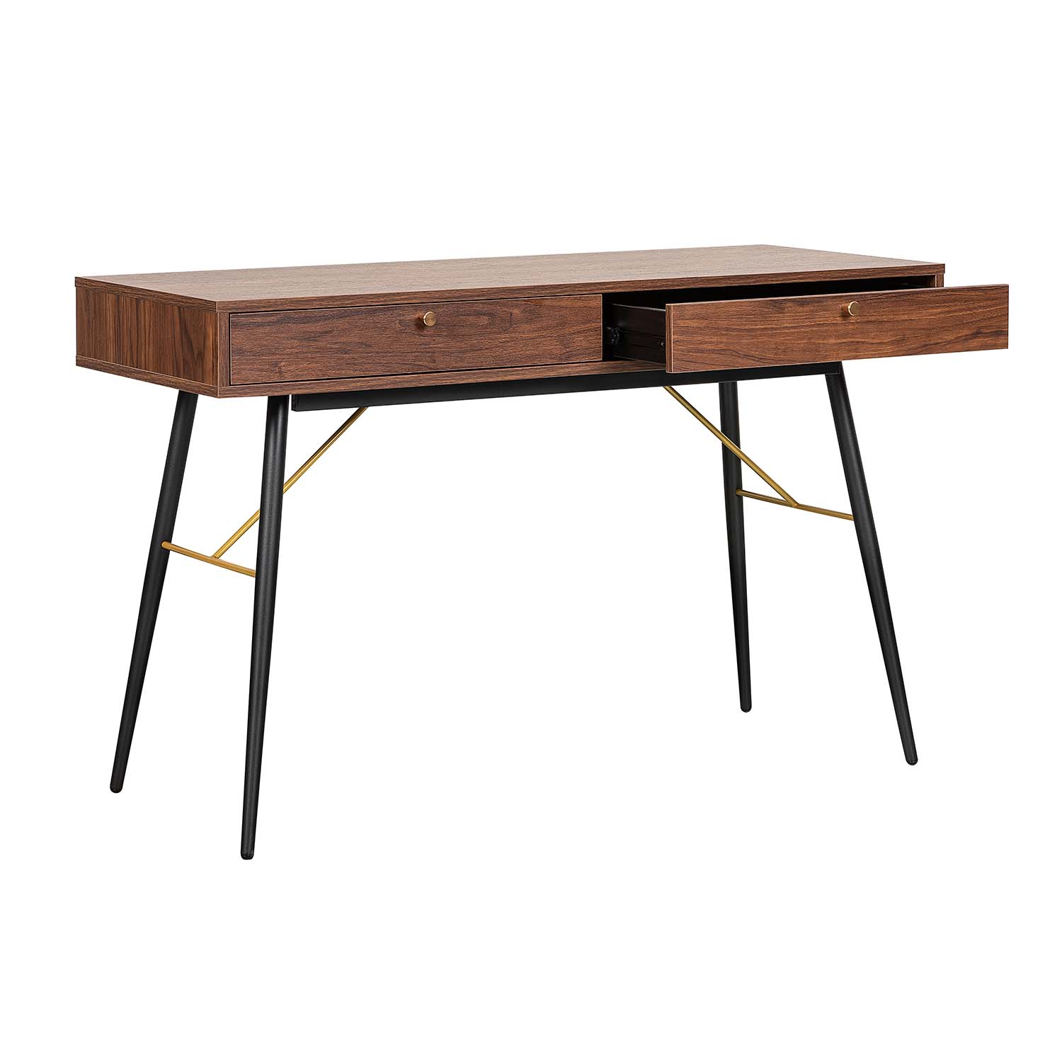 Escritorio Home Office Luxo 120X50 - Negro