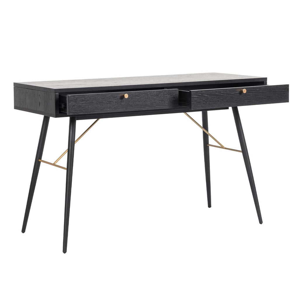 Escritorio Home Office Luxo 120X50 - Negro