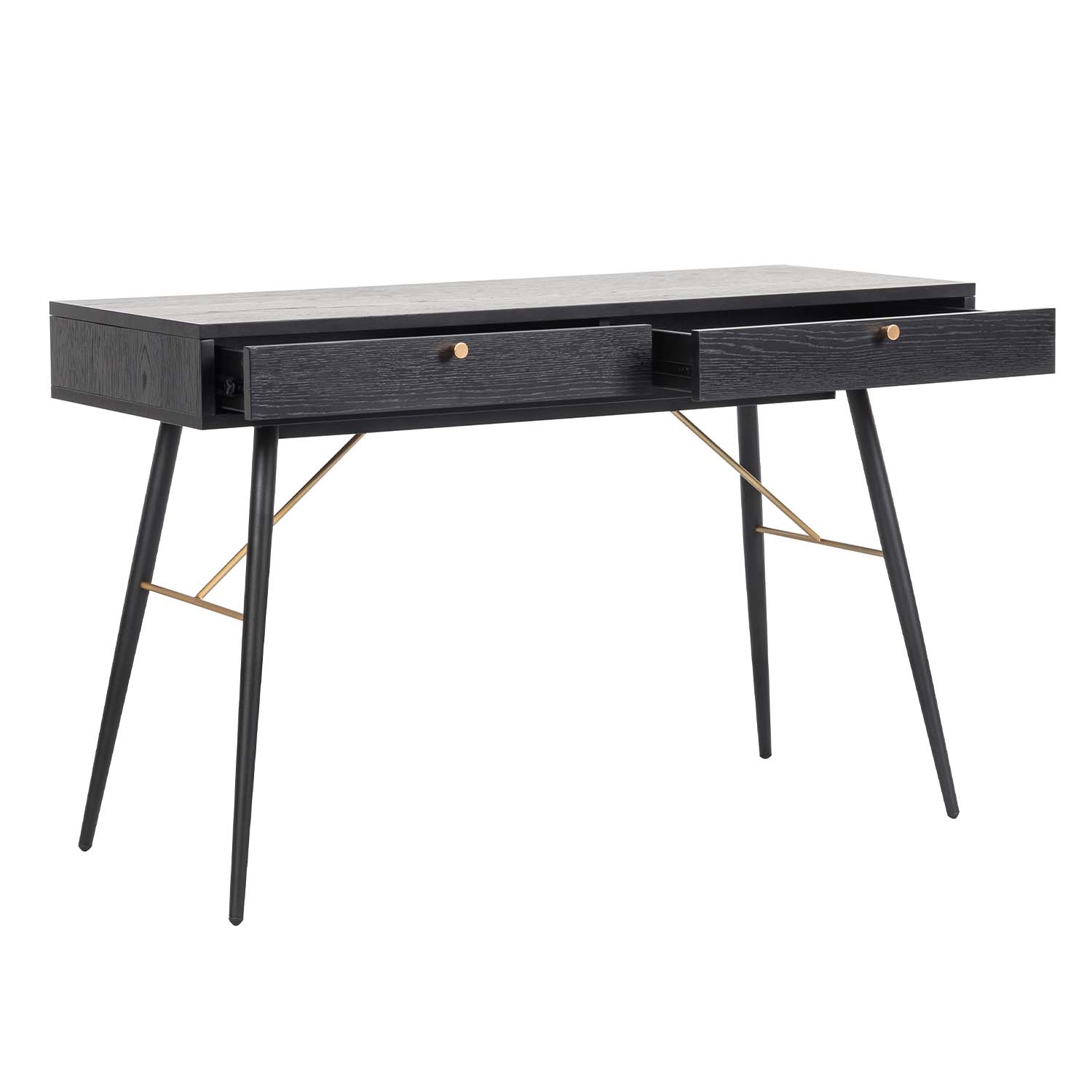 Escritorio Home Office Luxo 120X50 - Negro
