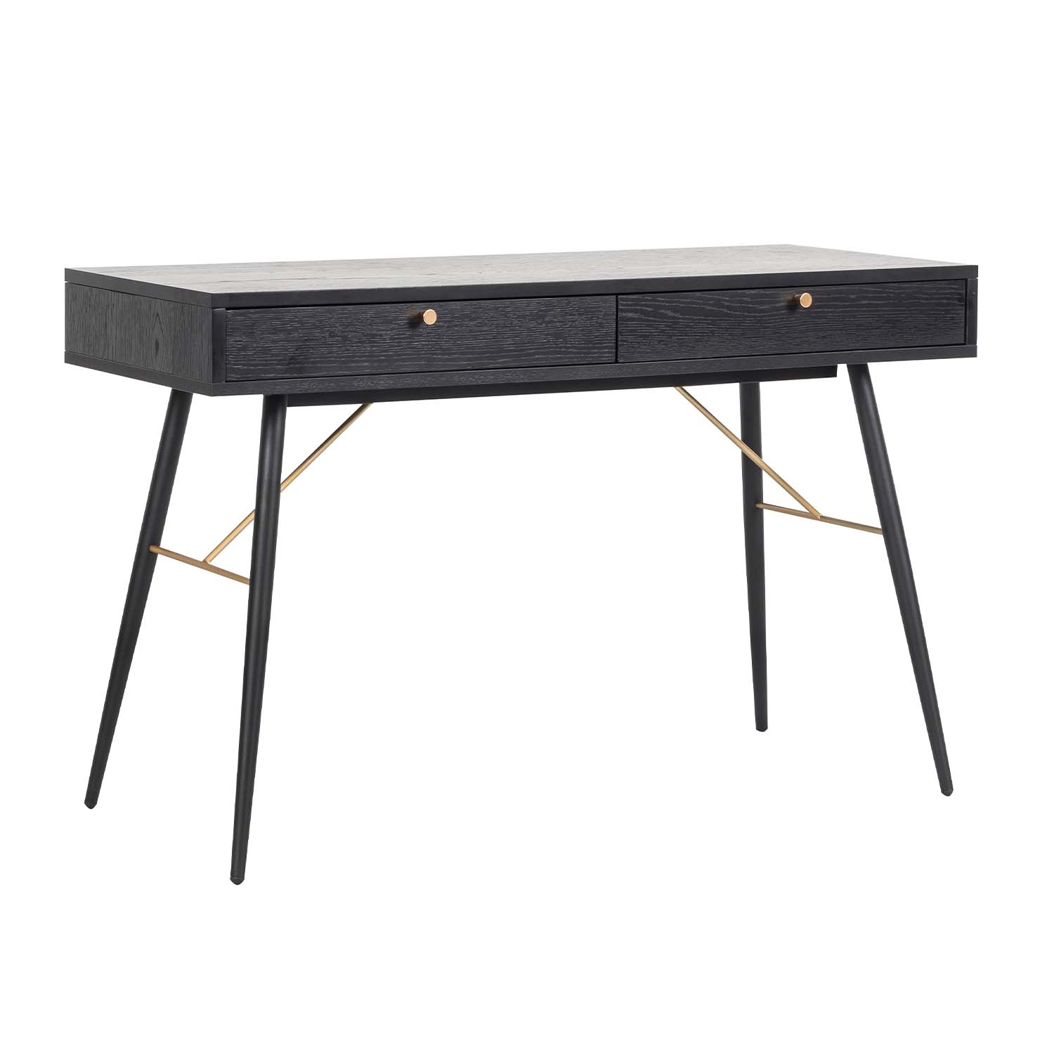 Escritorio Home Office Luxo 120X50 - Negro