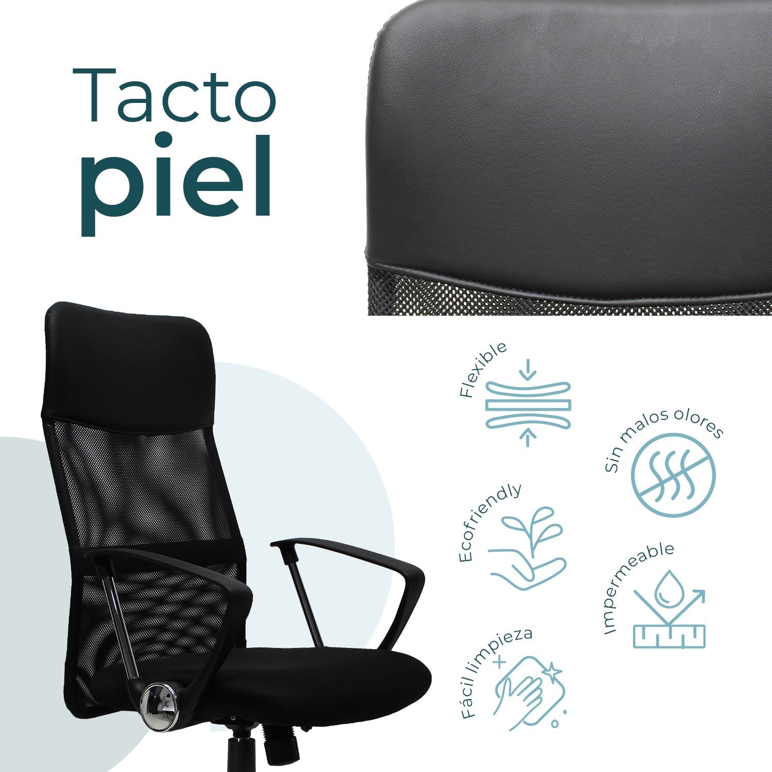 Silla Ejecutiva Jm-2006A Mesh Negro