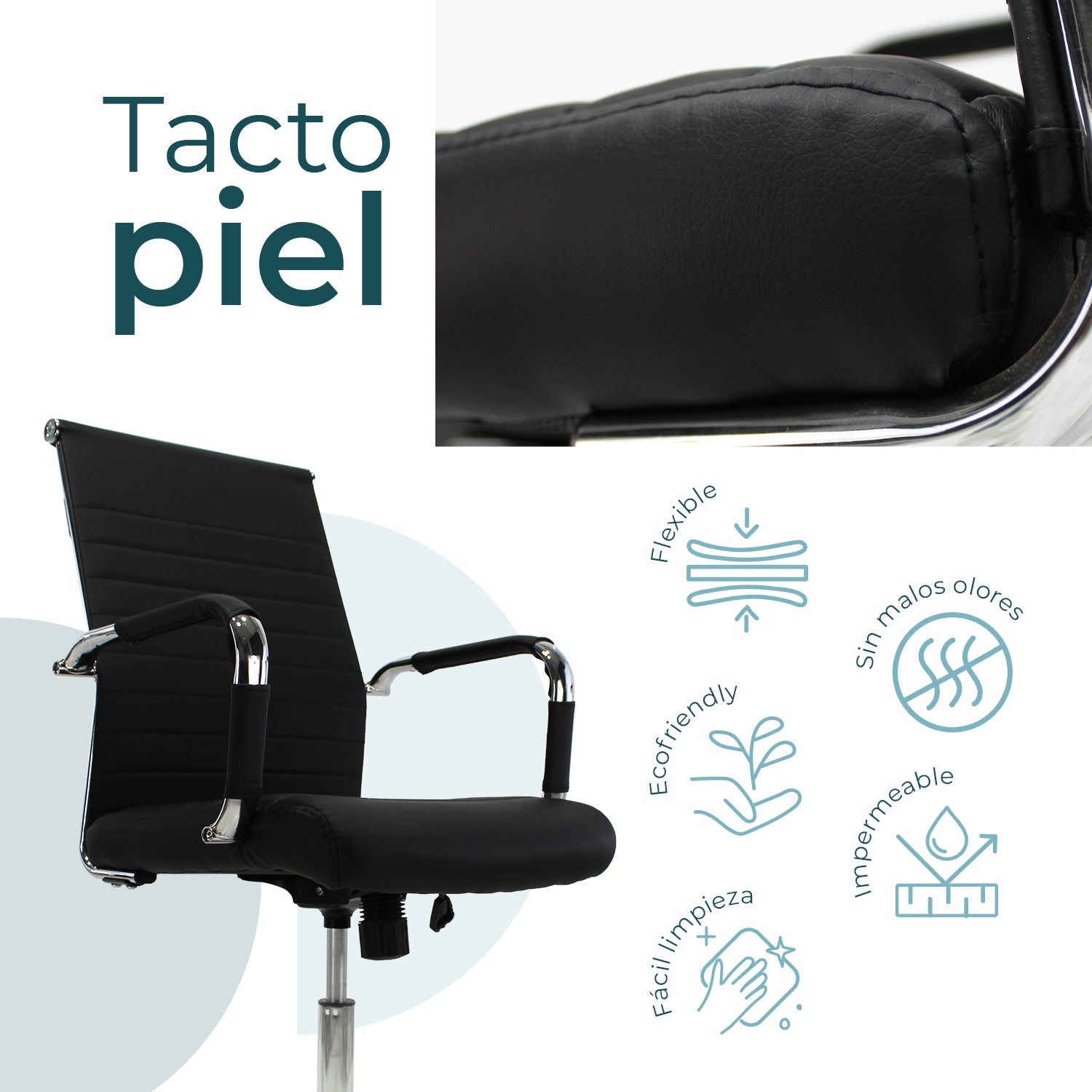 Silla Ejecutiva Jm-B05 Premium - Gris