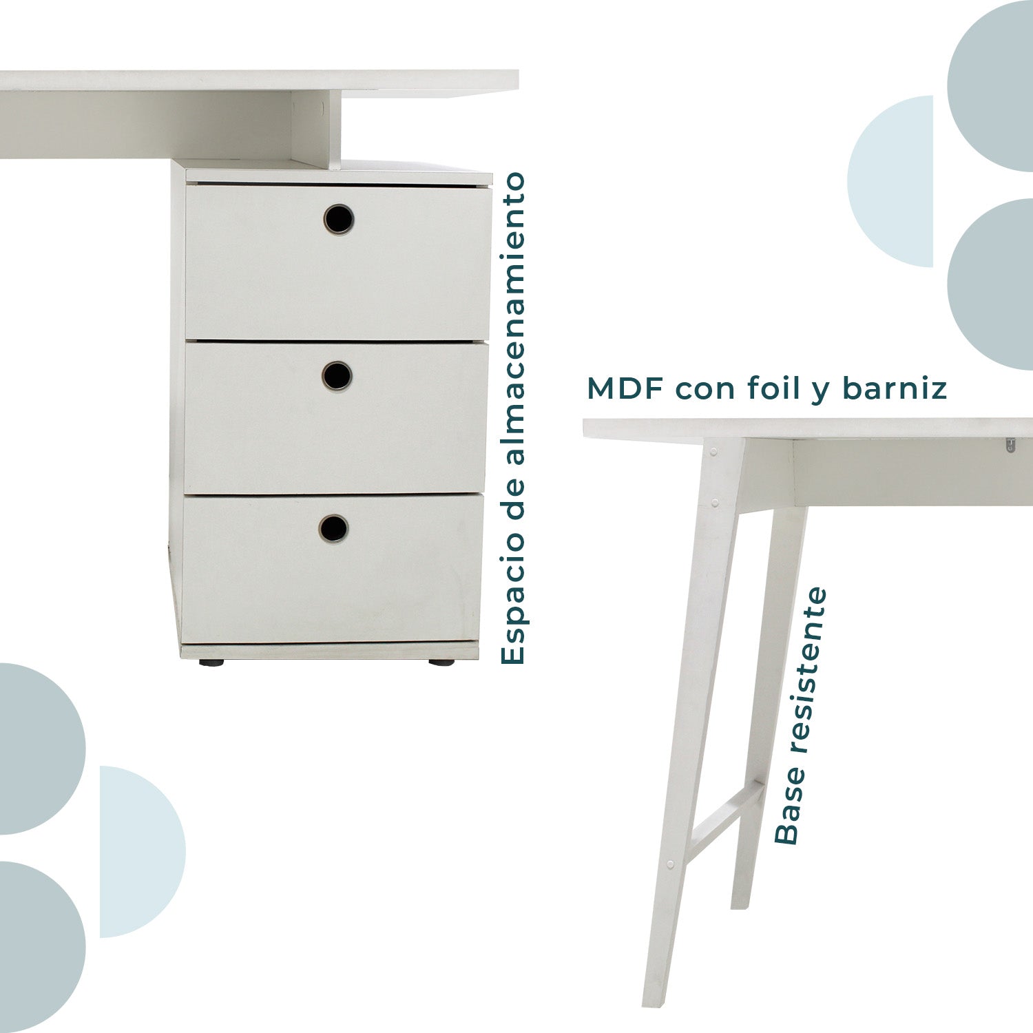 Escritorio Milano 170676 - Blanco