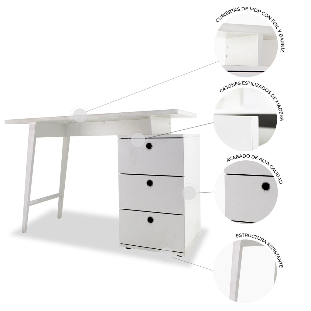 Escritorio Milano 170676 - Blanco