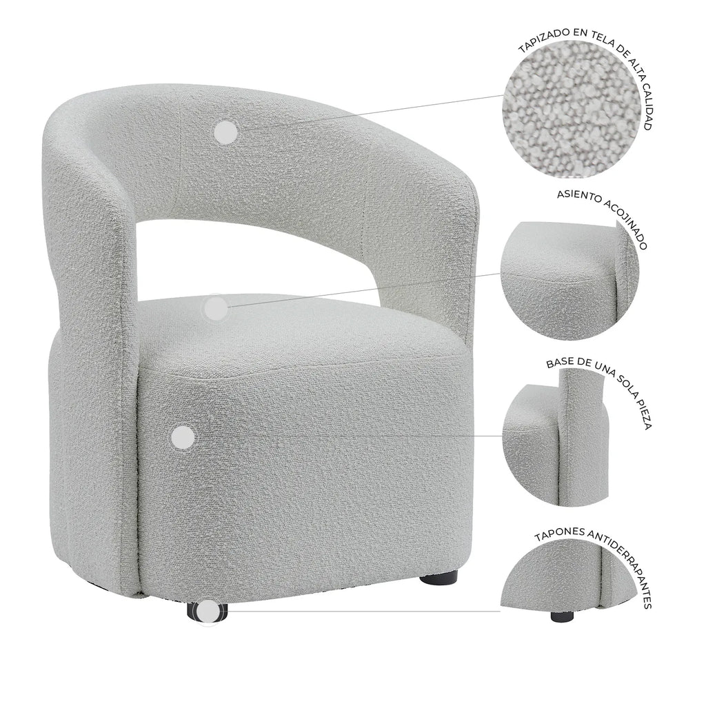 Sillon Pietro 011 Beige