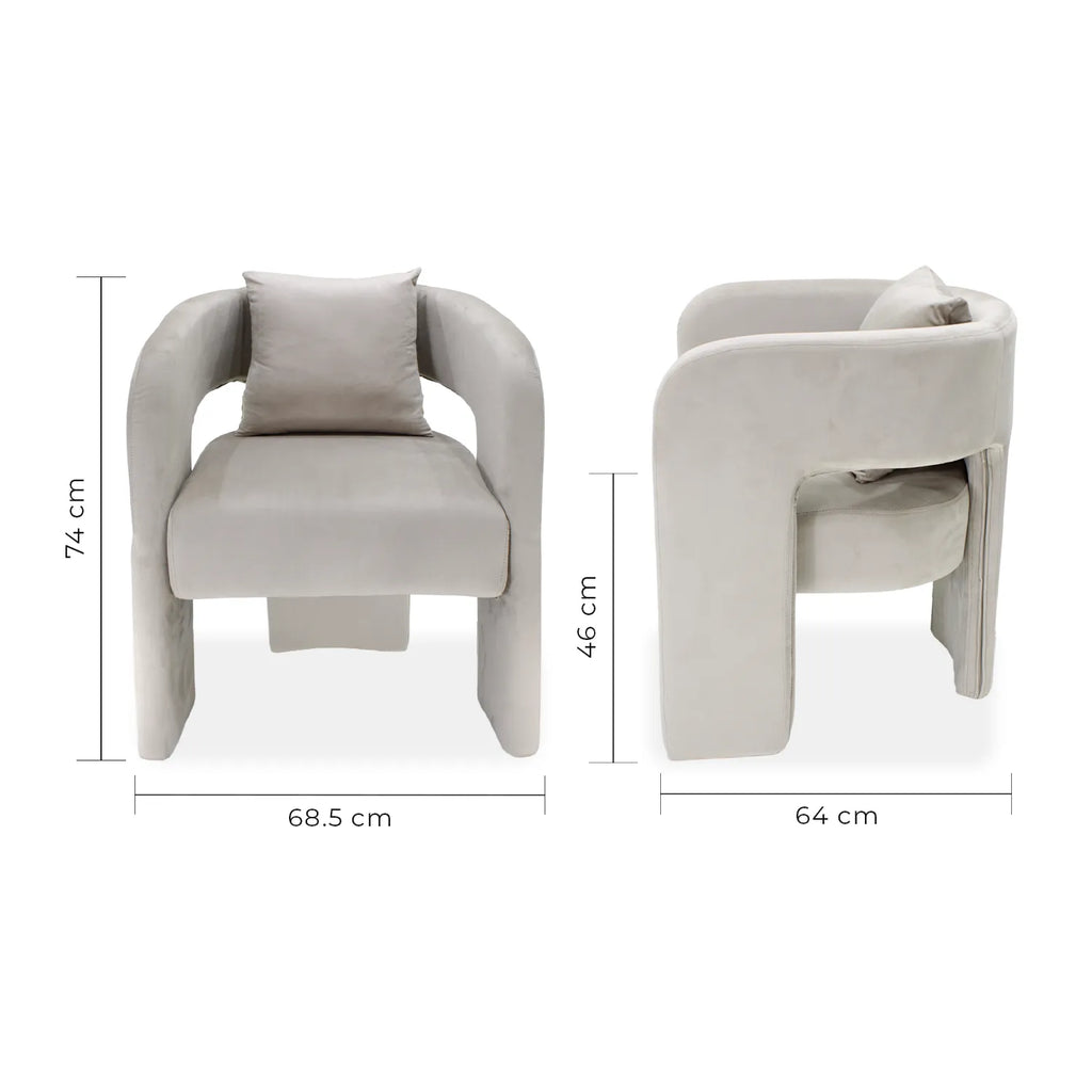 Sillon Lipari 366 Greige