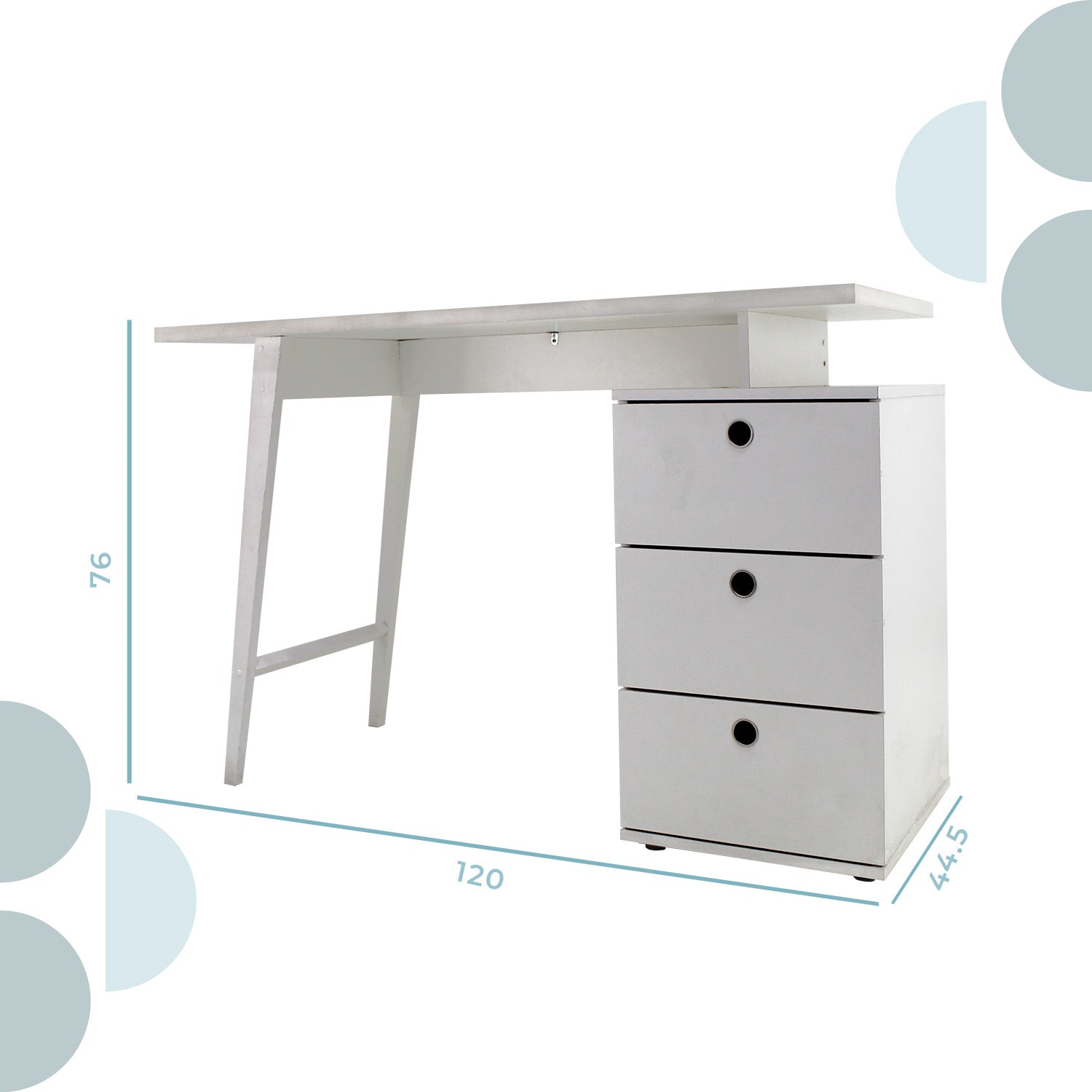 Escritorio Milano 170676 - Blanco