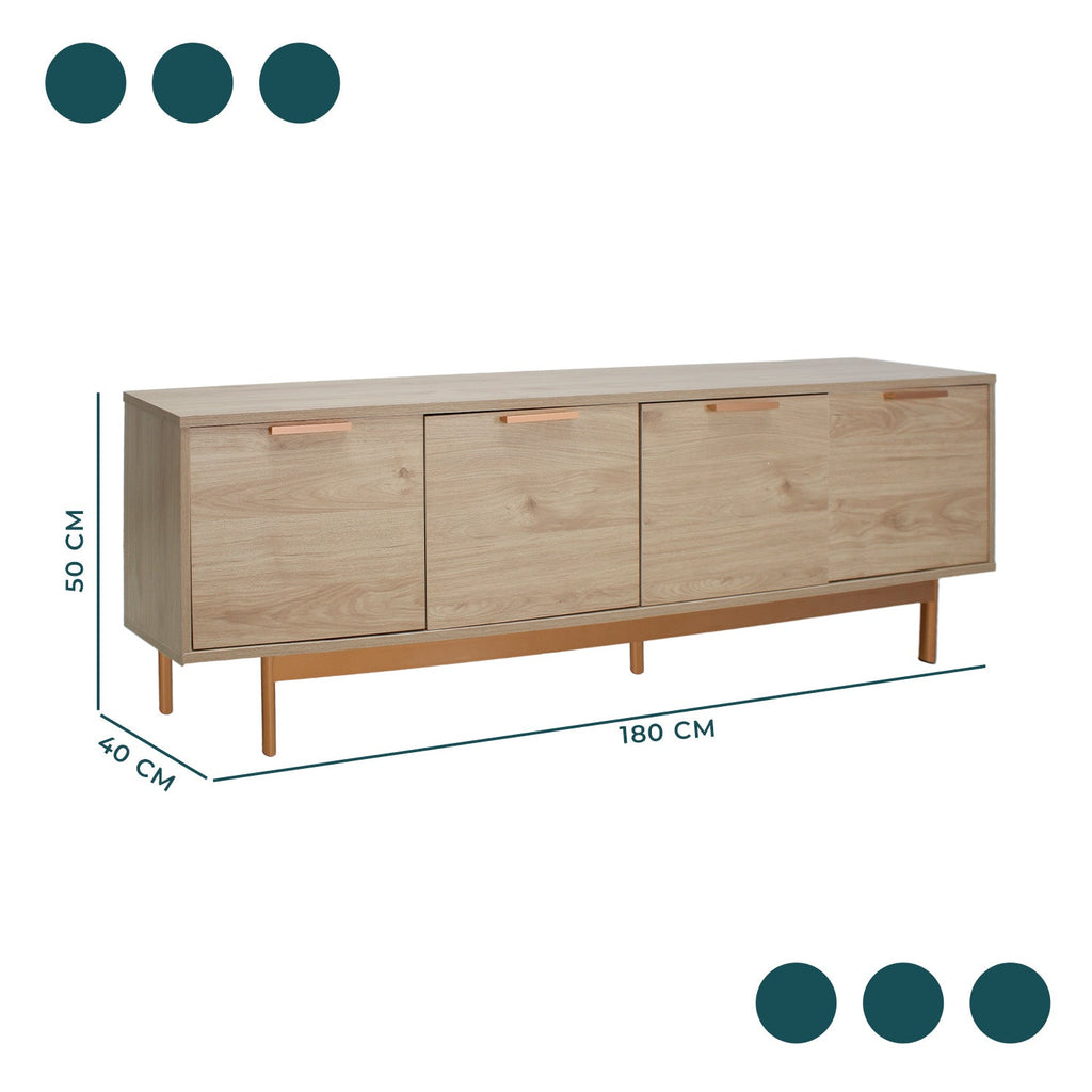 Mueble De Tv Tramonti 180X40 Encino