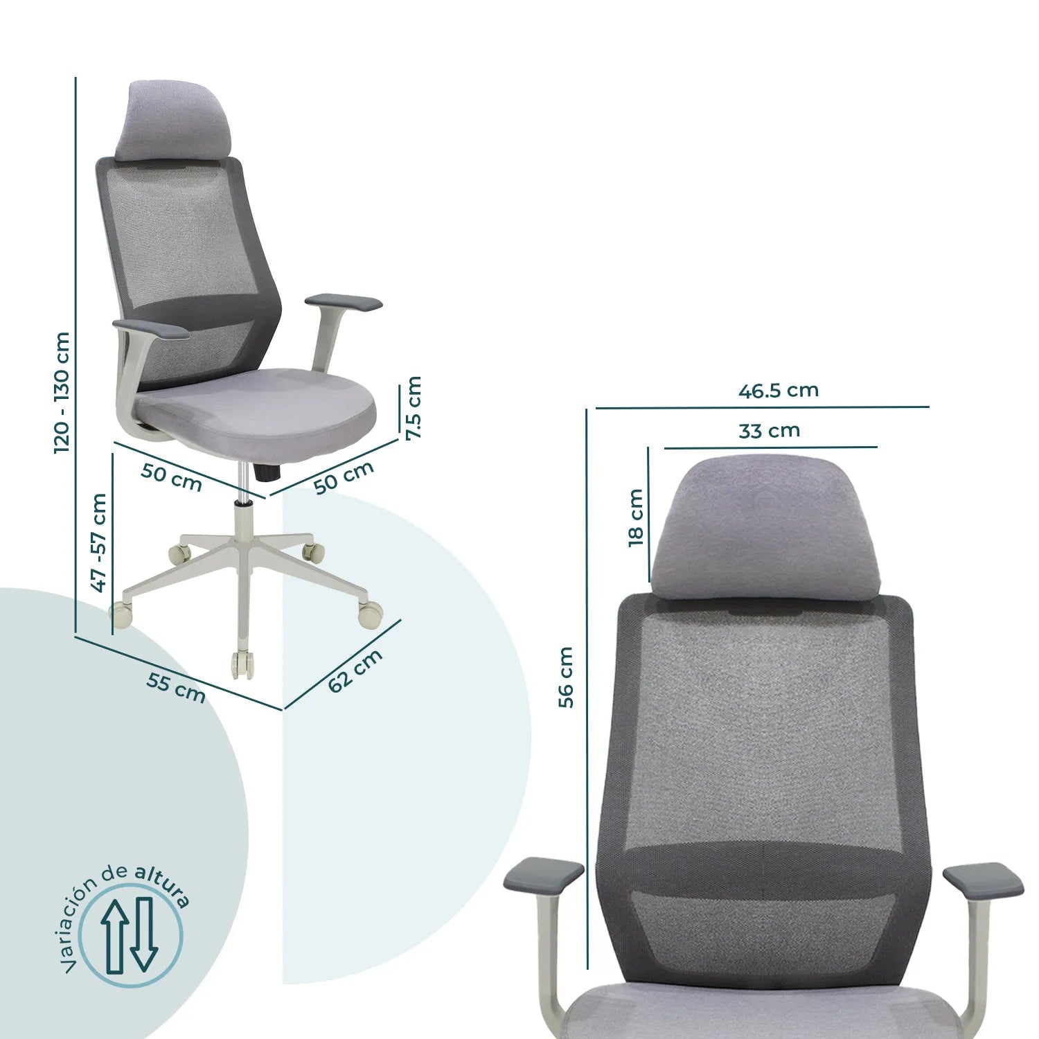 Silla Directiva Ruan 8323 Negra