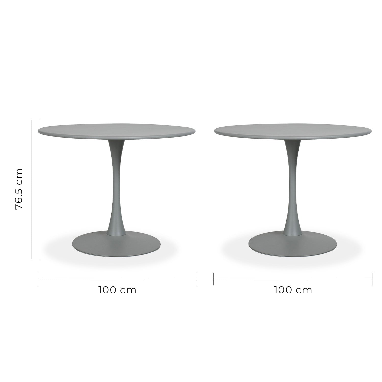 Mesa Exterior Vittoria 100 - Blanco