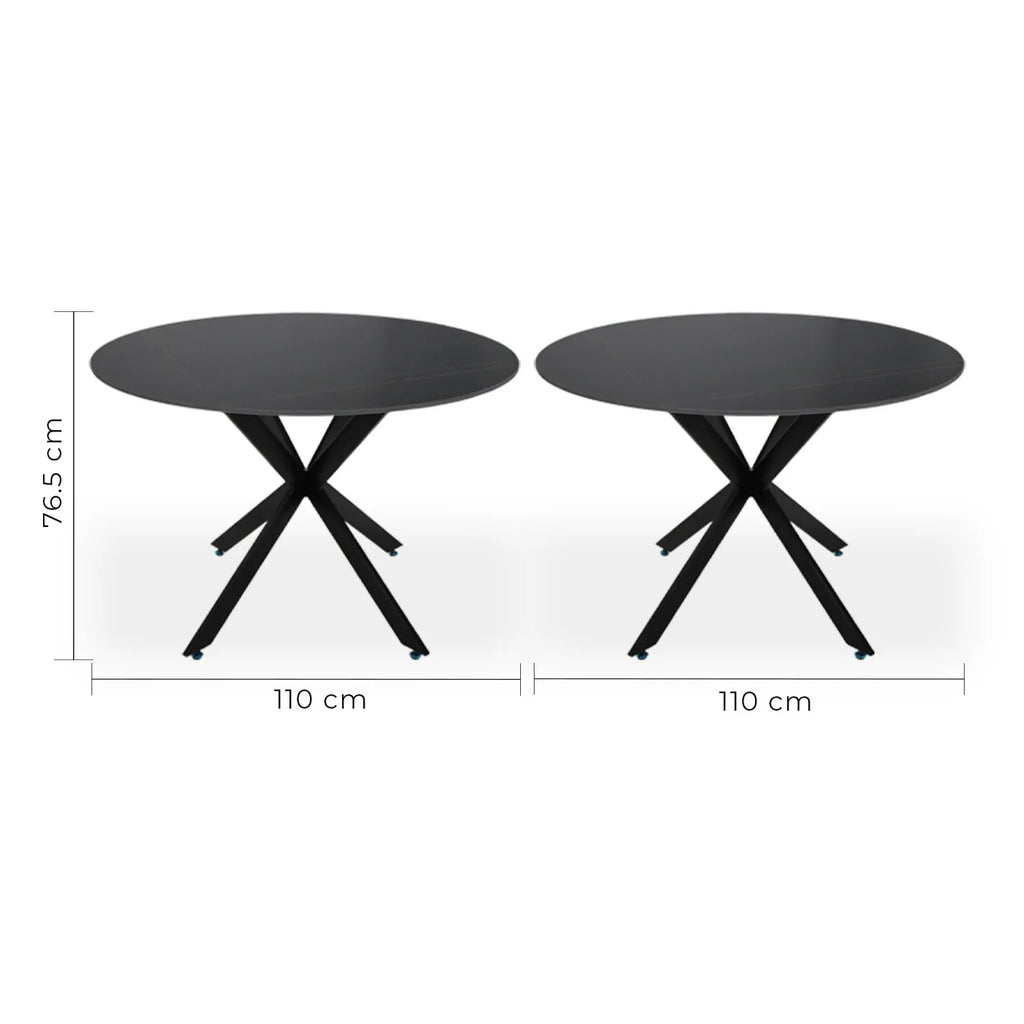 Mesa De Comedor 110 Alatri 1349 - Blanco