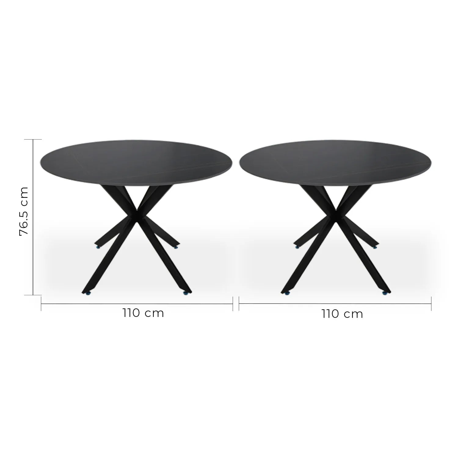 Mesa De Comedor 110 Alatri 1349 - Blanco