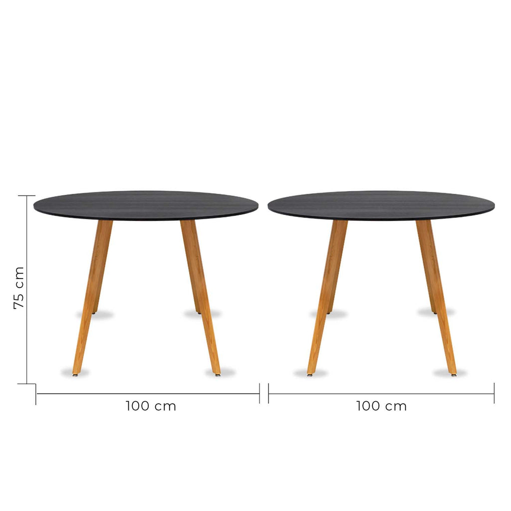 Mesa Frankfurt Circular 100 - Blanco