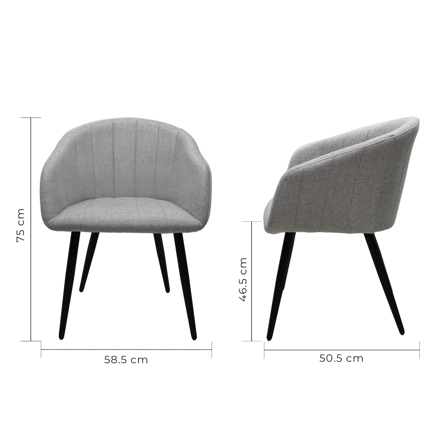 Silla Burgos S17 - Plata