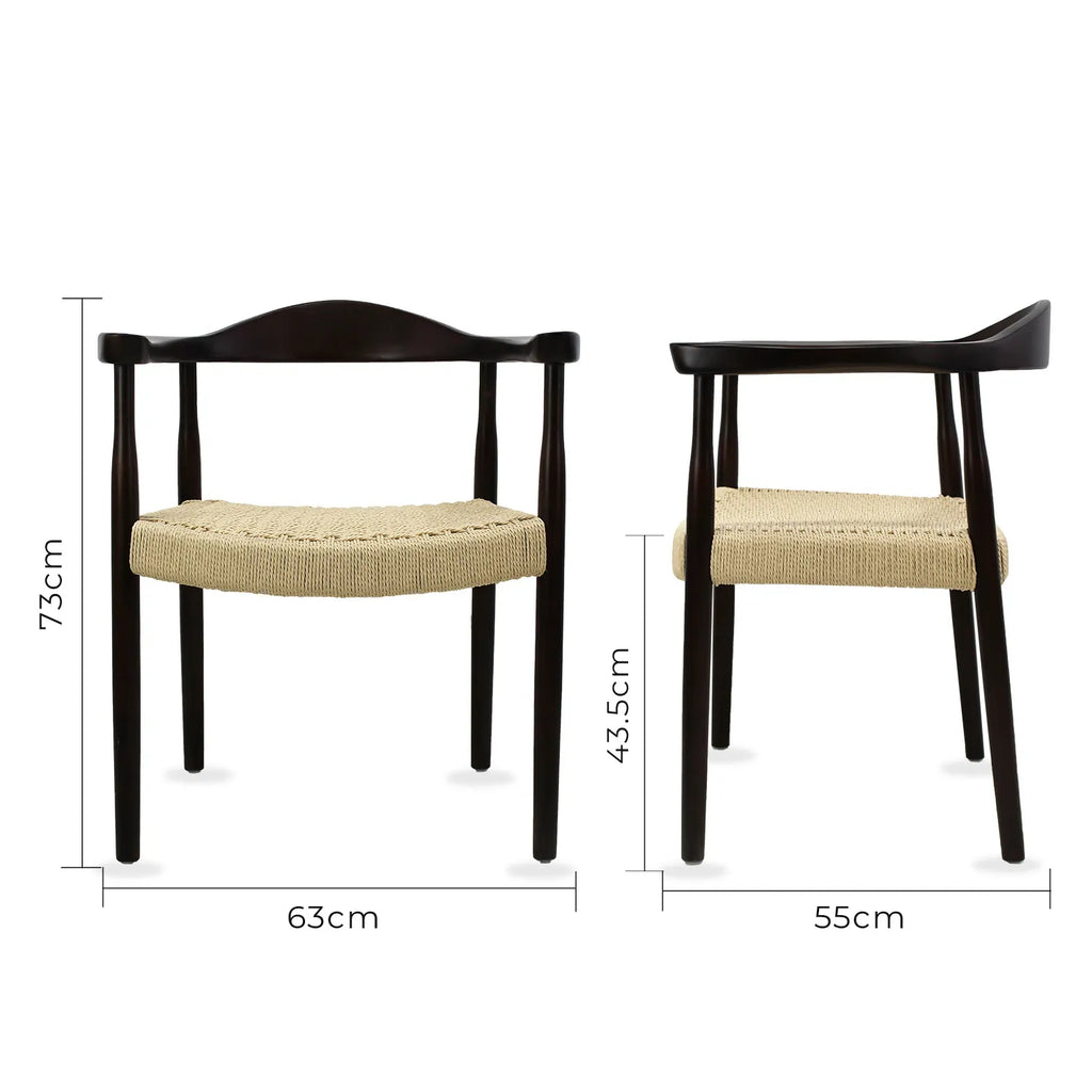 Silla Hogar Guiza Mob-313A - Nogal