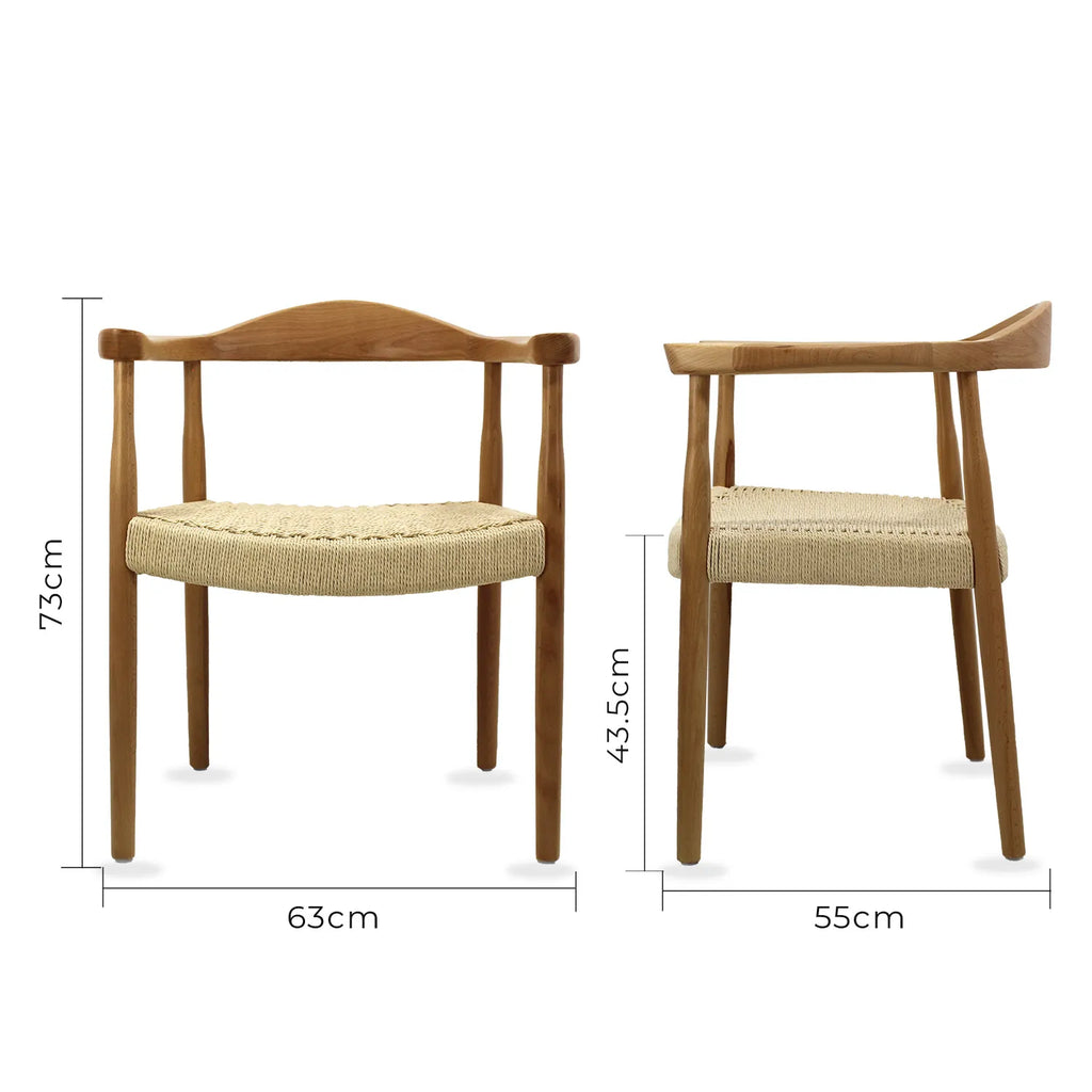 Silla Hogar Guiza Mob-313A - Natural