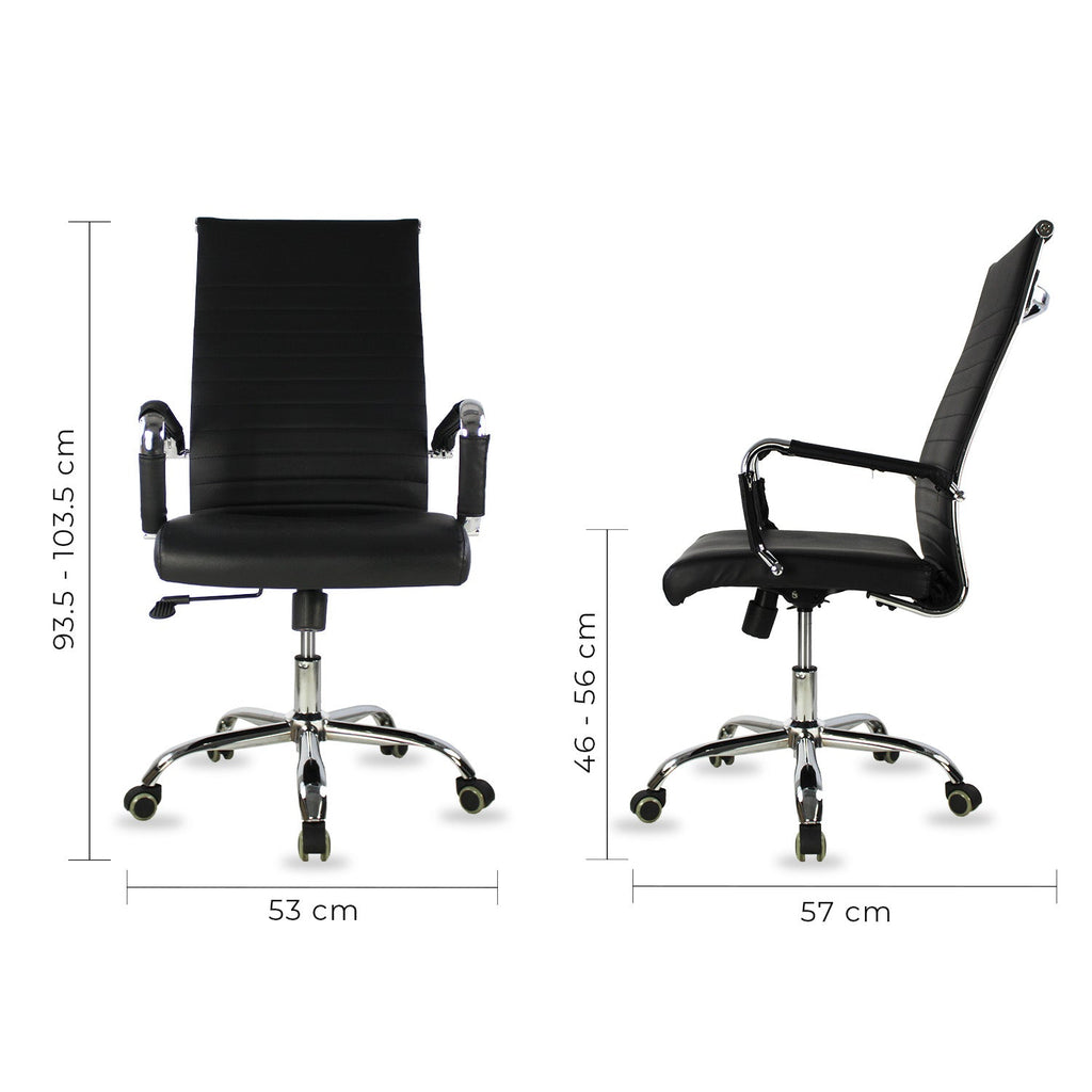 Silla Ejecutiva Jm-A05 Premium - Gris