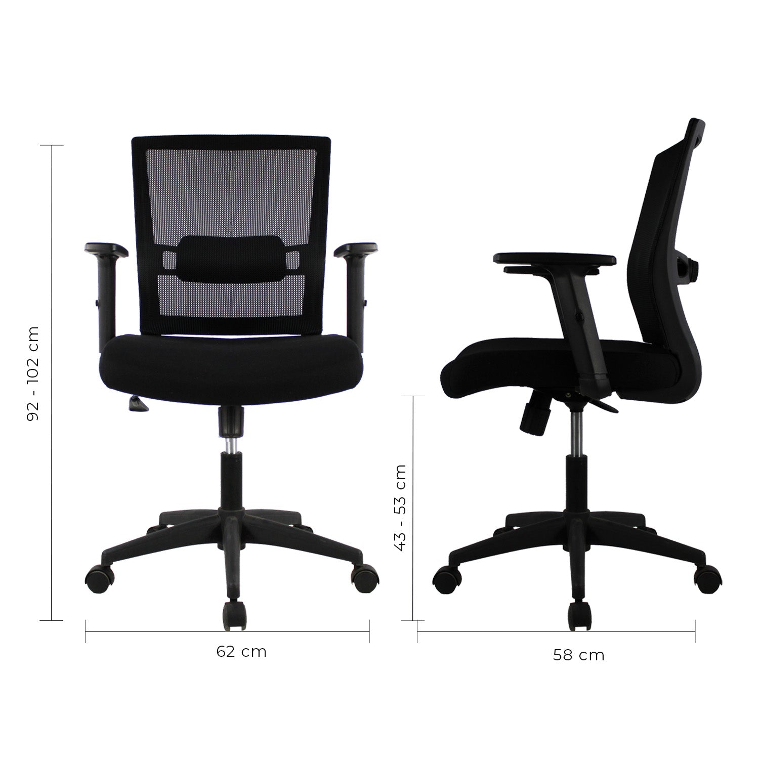 Silla Ejecutiva Bilbao Jm-318-1 Mesh