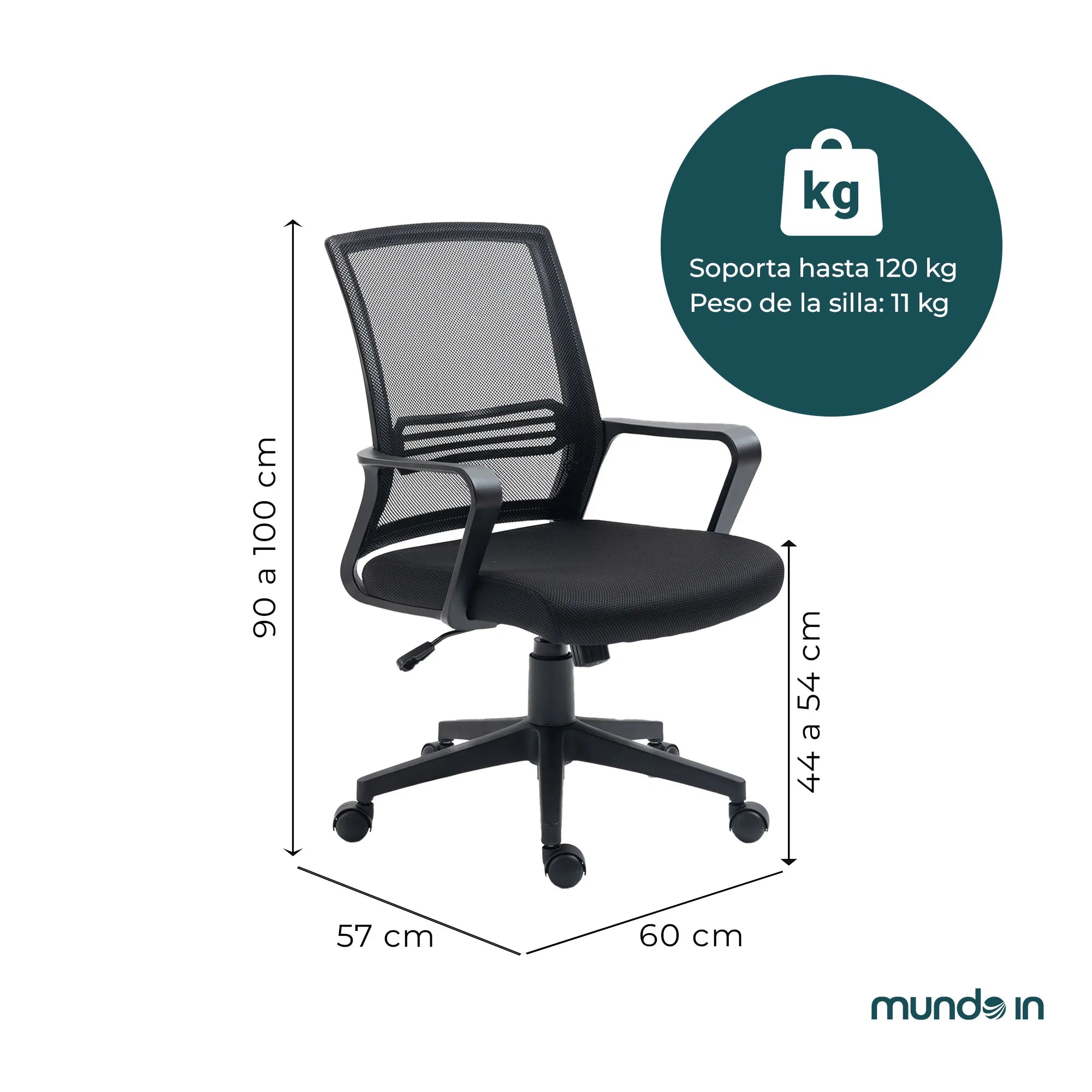 Silla Ejecutiva Vastra W - Rosa