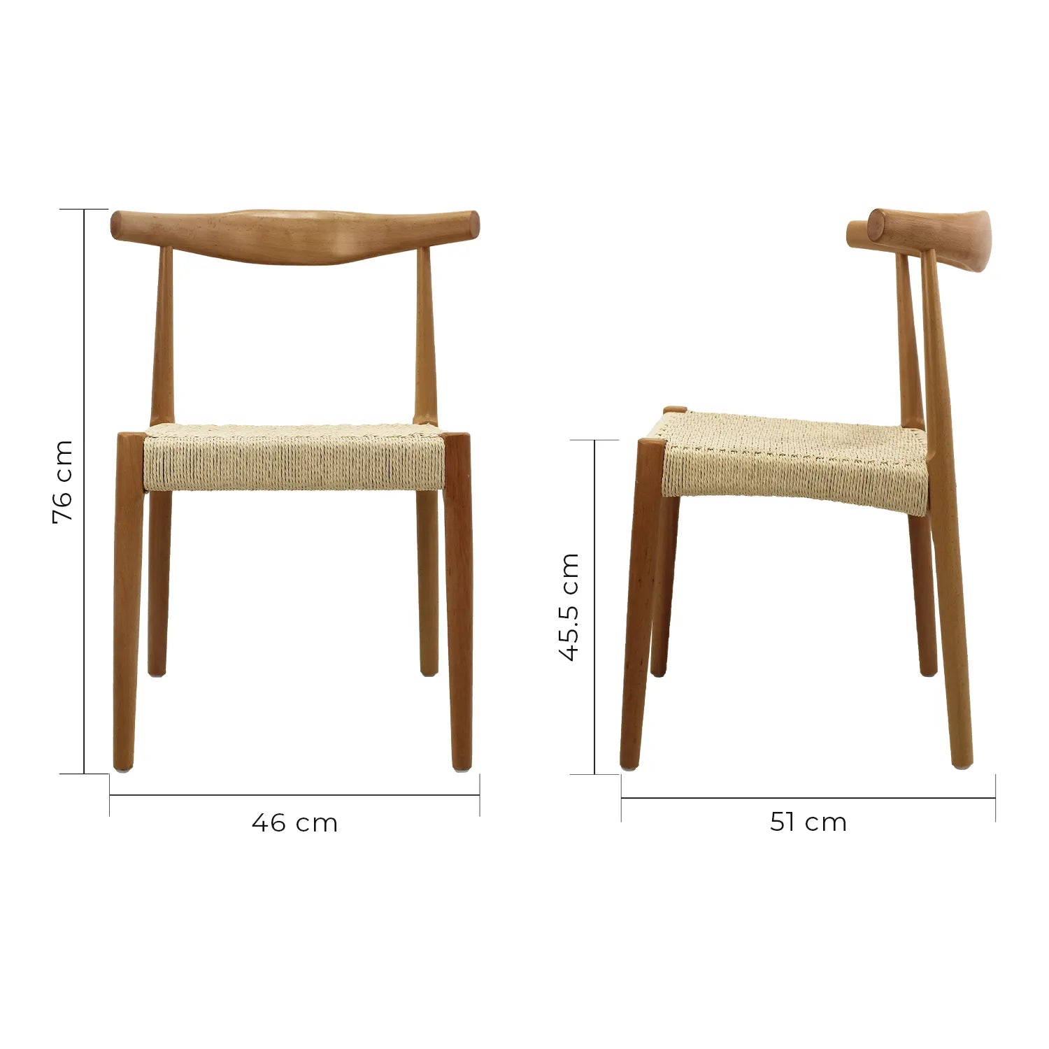 Silla Hogar Kefren Mob-312W - Natural