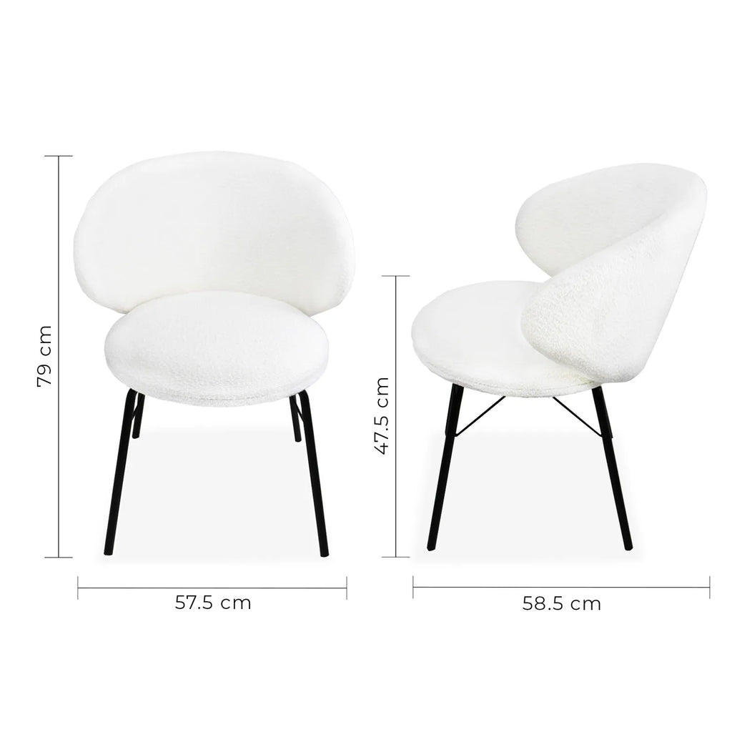 Silla De Comedor Tucson 9007 - Gris