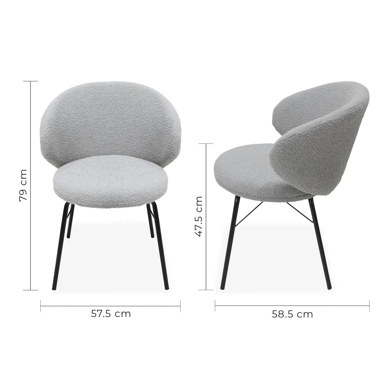 Silla De Comedor Tucson 9007 - Naranja